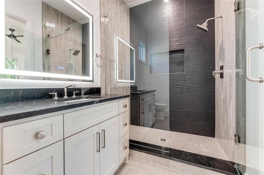 Furnished interior view inside a new home in , Dallas (Image 6). Furnished interior view inside a new home in , Dallas (Image 6).