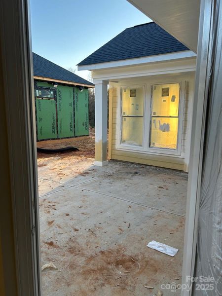 In-progress construction of a new home in The Courtyards at Hodges Farm, Charlotte, NC (Image 5). In-progress construction of a new home in The Courtyards at Hodges Farm, Charlotte, NC (Image 5).