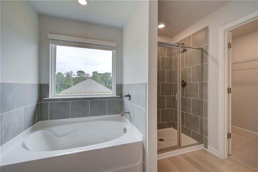 Furnished interior view inside a new home in Enclave at Evergreen, Fairburn (Image 3). Furnished interior view inside a new home in Enclave at Evergreen, Fairburn (Image 3).