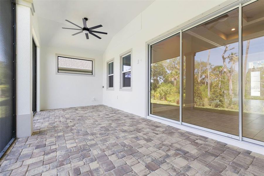 Exterior details and patio area of a home in , Palm Coast (Image 33). Exterior details and patio area of a home in , Palm Coast (Image 33).