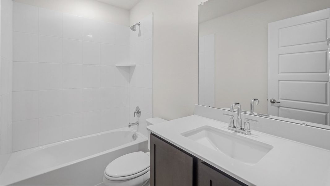 Furnished interior view inside a new home in Trailstone, Caddo Mills (Image 7).