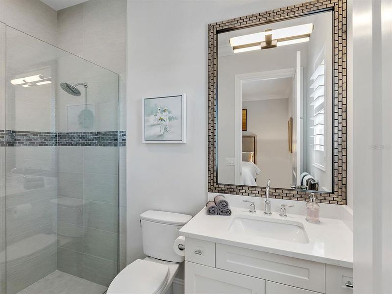 Furnished interior view inside a new home in , Sarasota (Image 51).