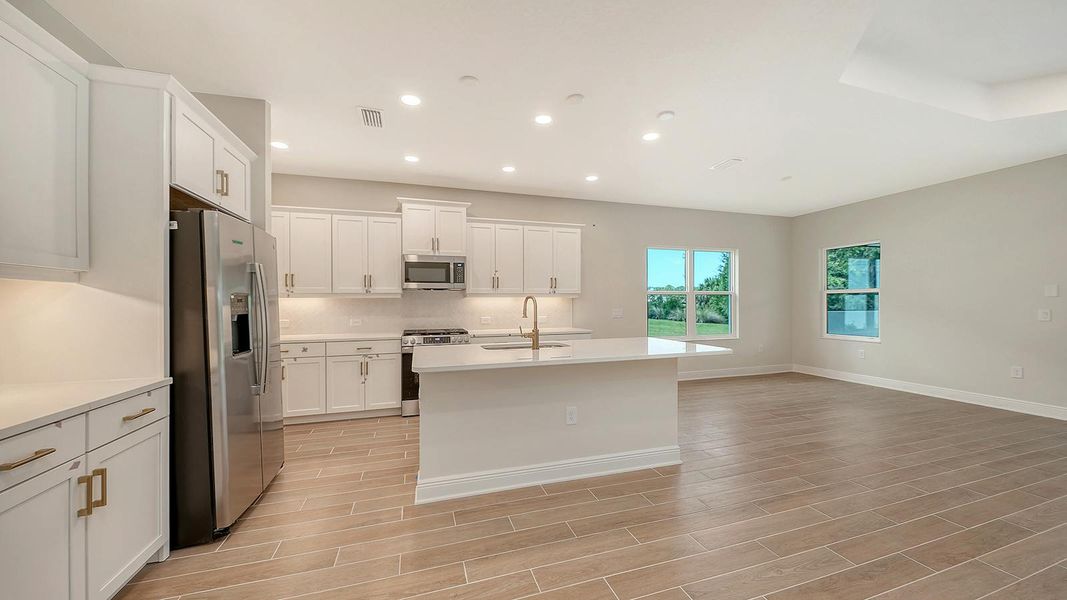 Furnished interior view inside a new home in Grand Park Real Estate and Homes for Sale in Sarasota, FL - Neal Communities, Sarasota (Image 7).