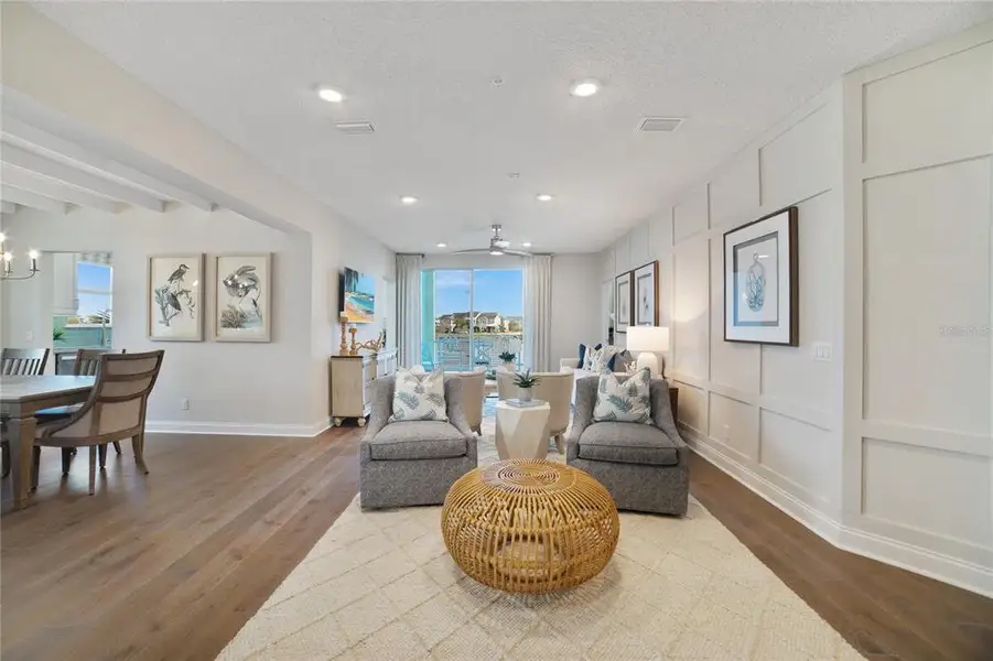 Furnished interior view inside a new home in , Orlando (Image 6). Furnished interior view inside a new home in , Orlando (Image 6).