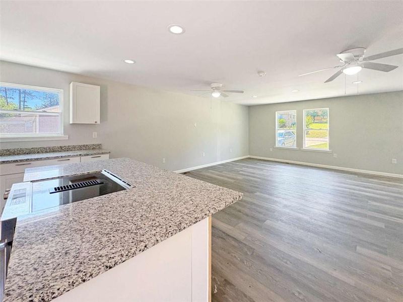 Spacious, unfurnished interior of a new home in , Forsyth (Image 10).