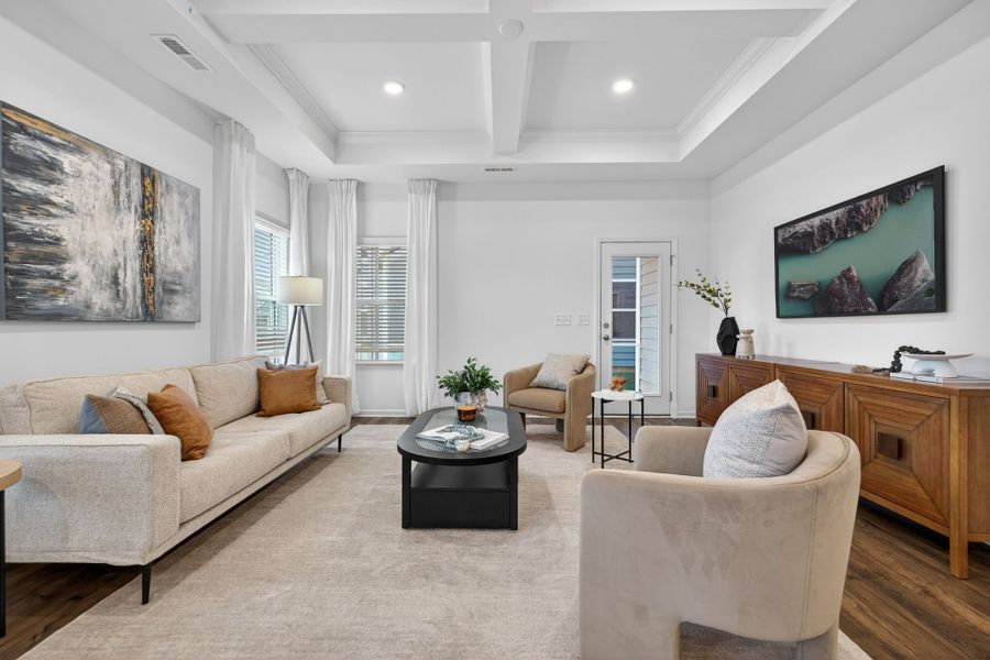 Furnished interior view inside a new home in Edgewater - The Cottages, Lancaster (Image 12).