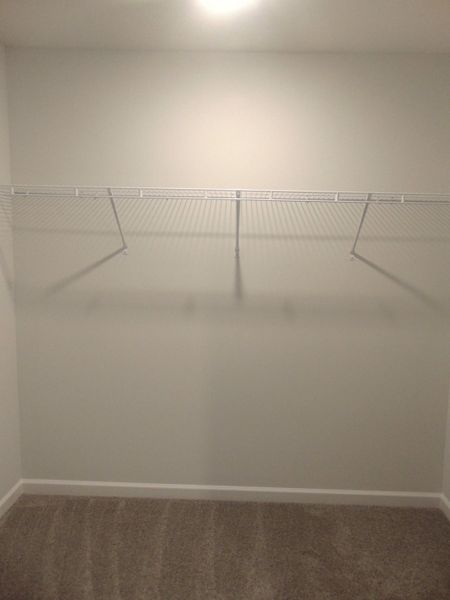 The second bedroom has a large closet for your comfort