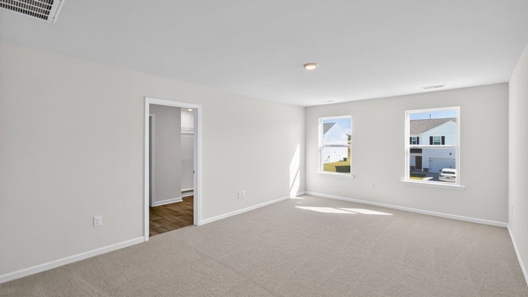 Spacious, unfurnished interior of a new home in Olive Branch, Clayton (Image 26). Spacious, unfurnished interior of a new home in Olive Branch, Clayton (Image 26).