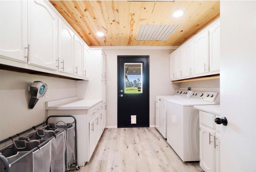 Furnished interior view inside a new home in , Powderly (Image 9).
