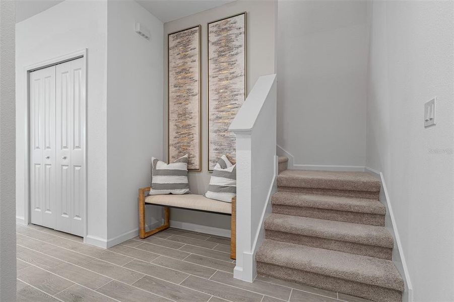 Furnished interior view inside a new home in , Ocala (Image 17). Furnished interior view inside a new home in , Ocala (Image 17).