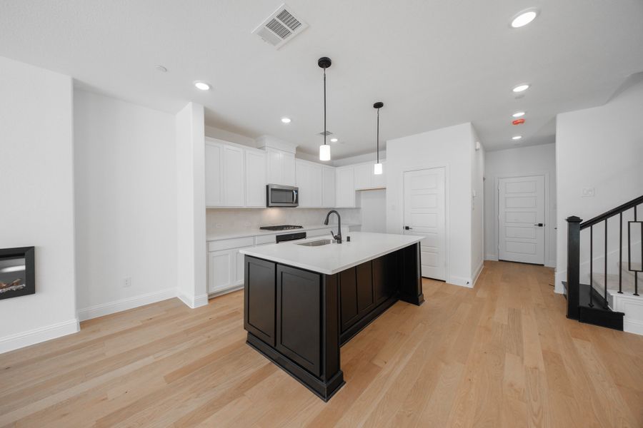 Furnished interior view inside a new home in Bayside, Rowlett (Image 7).