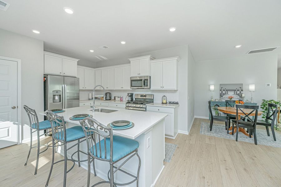 Furnished interior view inside a new home in Horizons at Summers Corner | 55+: The Cottages, Summerville (Image 10).