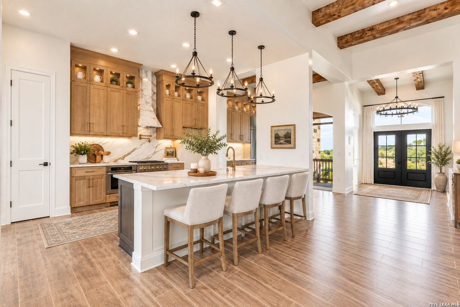 Furnished interior view inside a new home in , Floresville (Image 7).