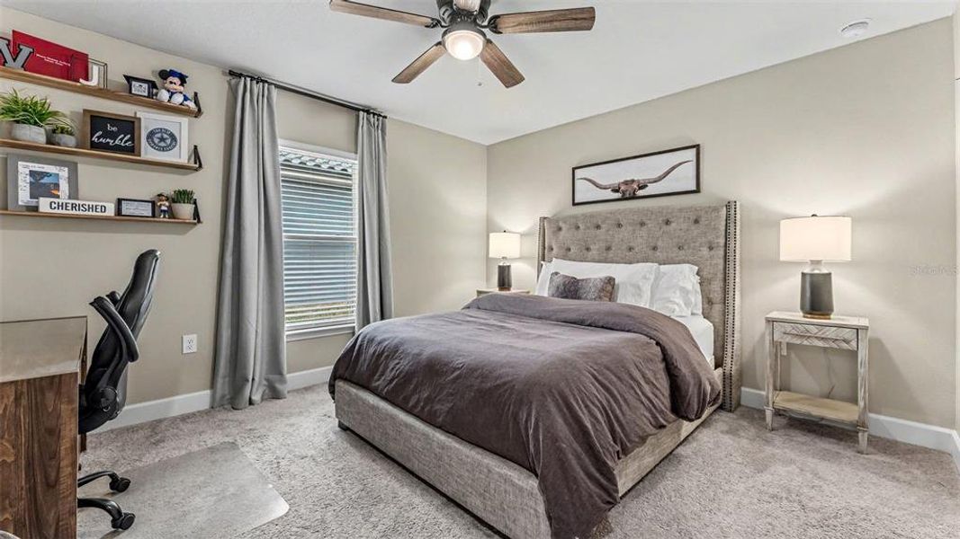 Furnished interior view inside a new home in Lake Juliana Estates, Auburndale (Image 48).