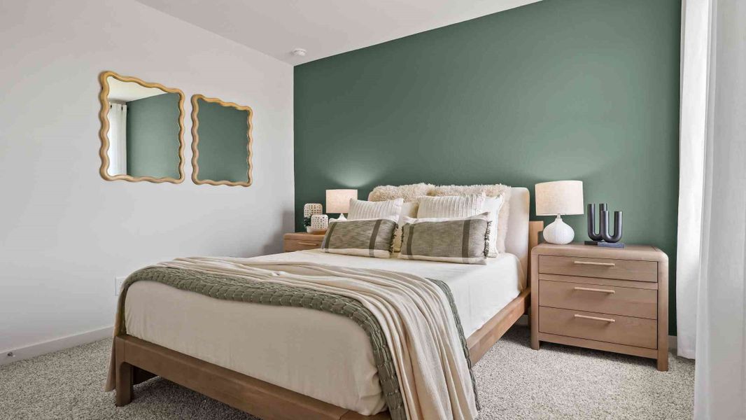 Furnished interior view inside a new home in Emberly, Beasley (Image 29).
