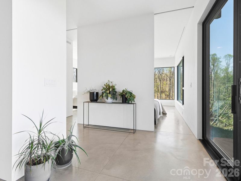 Furnished interior view inside a new home in , Asheville (Image 10).