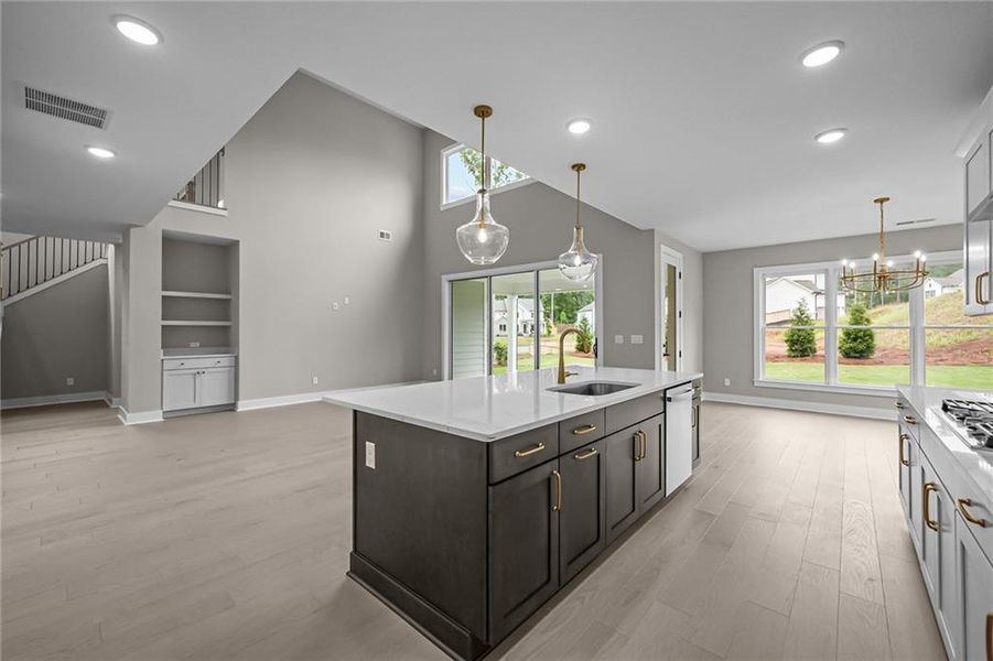 Furnished interior view inside a new home in Ellis, Marietta (Image 12).