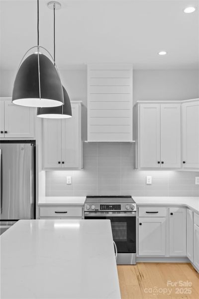 Furnished interior view inside a new home in , Charlotte (Image 8).