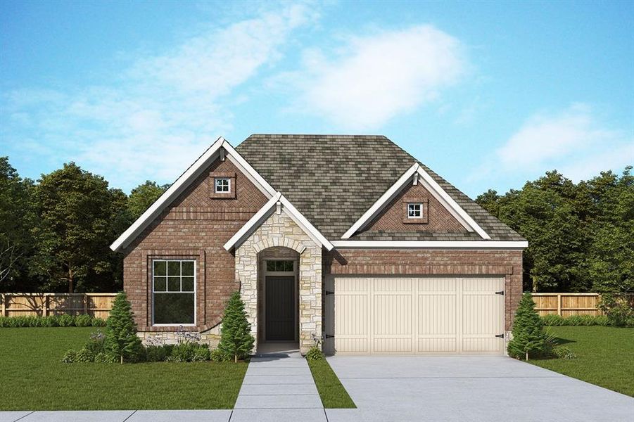 David Weekley - Carolcrest Floor Plan