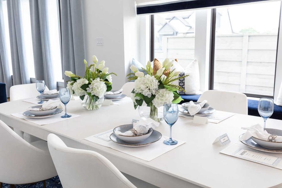 Representative Dining Room - some options shown Representative Dining Room - some options shown