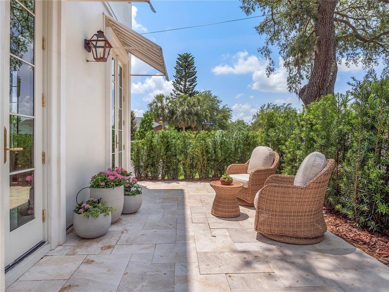 Exterior details and patio area of a home in , Winter Park (Image 3).