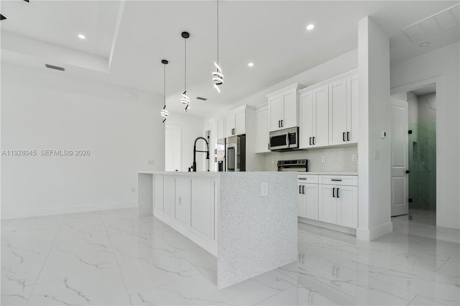 Furnished interior view inside a new home in , Lehigh Acres (Image 9).
