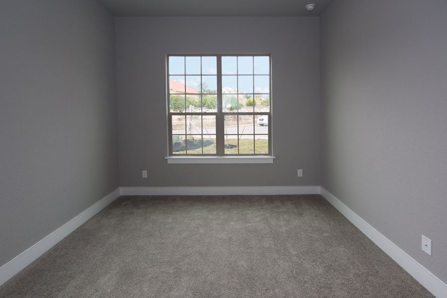 Representative unfurnished interior of a home built from the The Malta by Whitestone Custom Homes in Johnson Ranch, Bulverde (Image 11).