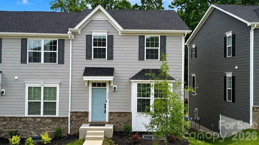 Front of Townhome