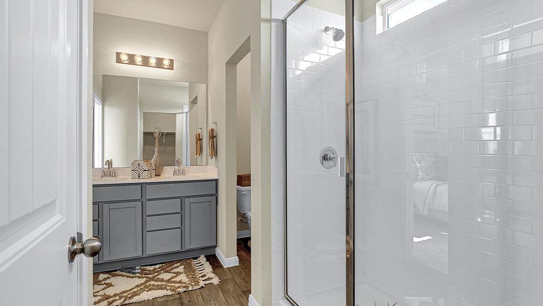 Furnished interior view inside a new home in Southgrove, Kyle (Image 8).