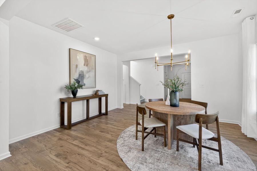 Furnished interior view inside a new home in Nathans Ridge, Lillington (Image 8).