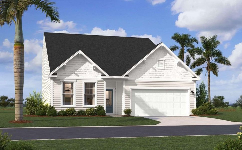 Representative exterior photo of a completed home built from the The Jefferson by Stanley Martin Homes in Green Tree Place, Anderson, SC (Image 26).