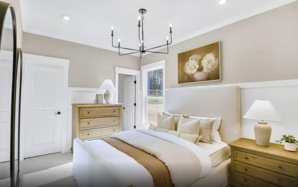 Furnished interior view inside a new home in , Ball Ground (Image 16). Furnished interior view inside a new home in , Ball Ground (Image 16).