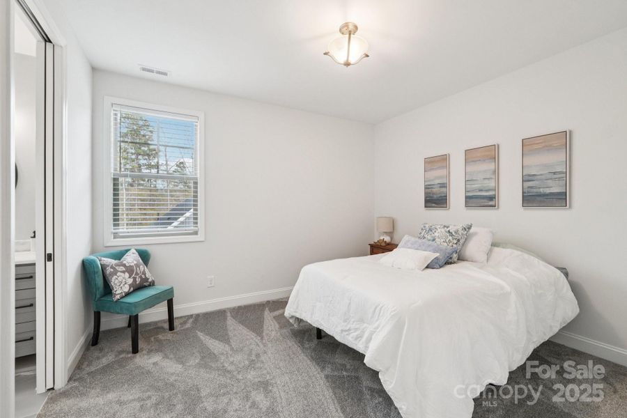 Furnished interior view inside a new home in , Clover (Image 19).