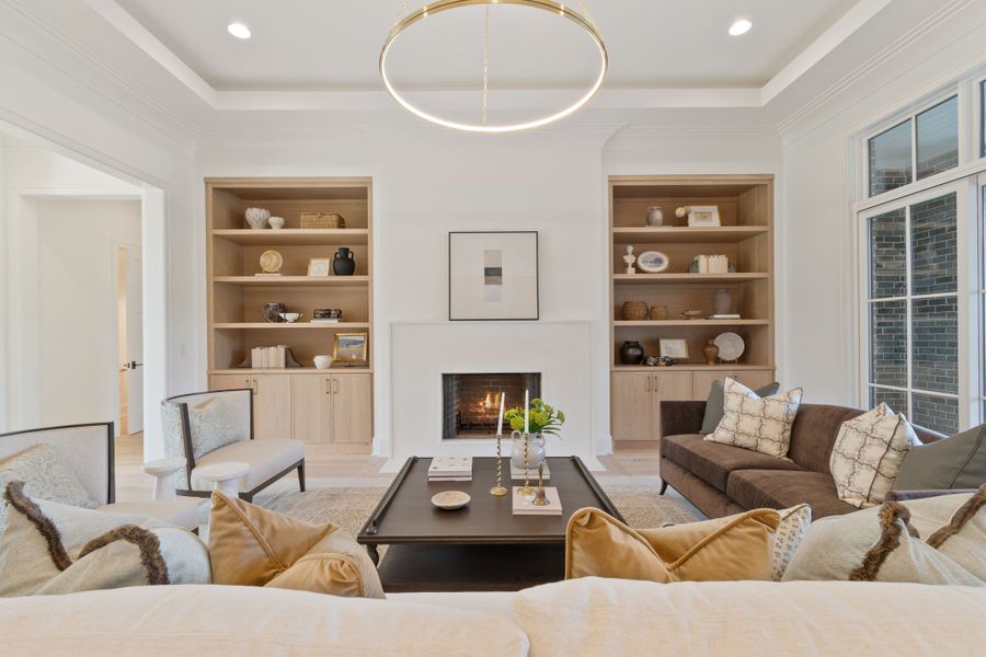 Furnished interior view inside a new home in Rosebrooke, Brentwood (Image 26).