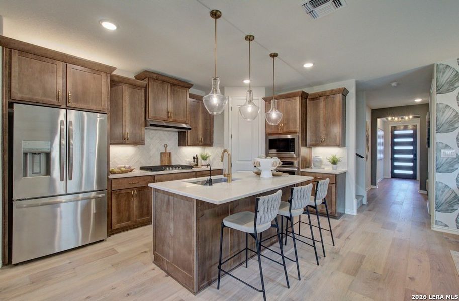 Furnished interior view inside a new home in Sunflower Ridge, New Braunfels (Image 3). Furnished interior view inside a new home in Sunflower Ridge, New Braunfels (Image 3).