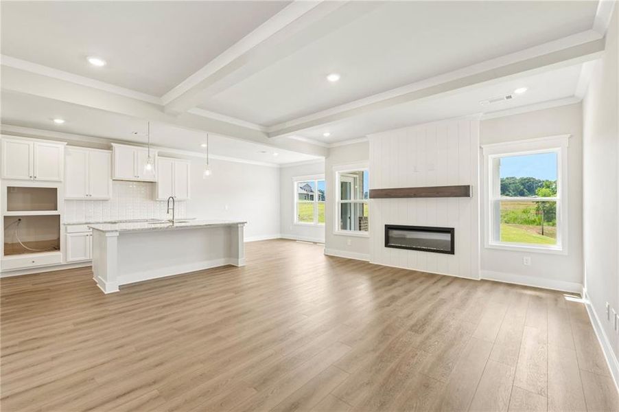 Spacious, unfurnished interior of a new home in Fowler Farms, Auburn (Image 43).