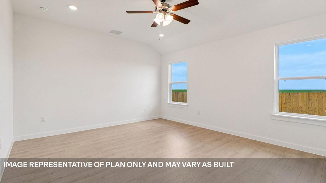 Representative unfurnished interior of a home built from the The Lakeway by D.R. Horton in Revelry, Del Valle (Image 13). Representative unfurnished interior of a home built from the The Lakeway by D.R. Horton in Revelry, Del Valle (Image 13).