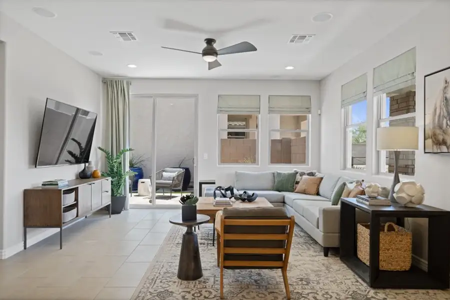 Furnished interior view inside a new home in Rancho Mercado, Surprise (Image 3).