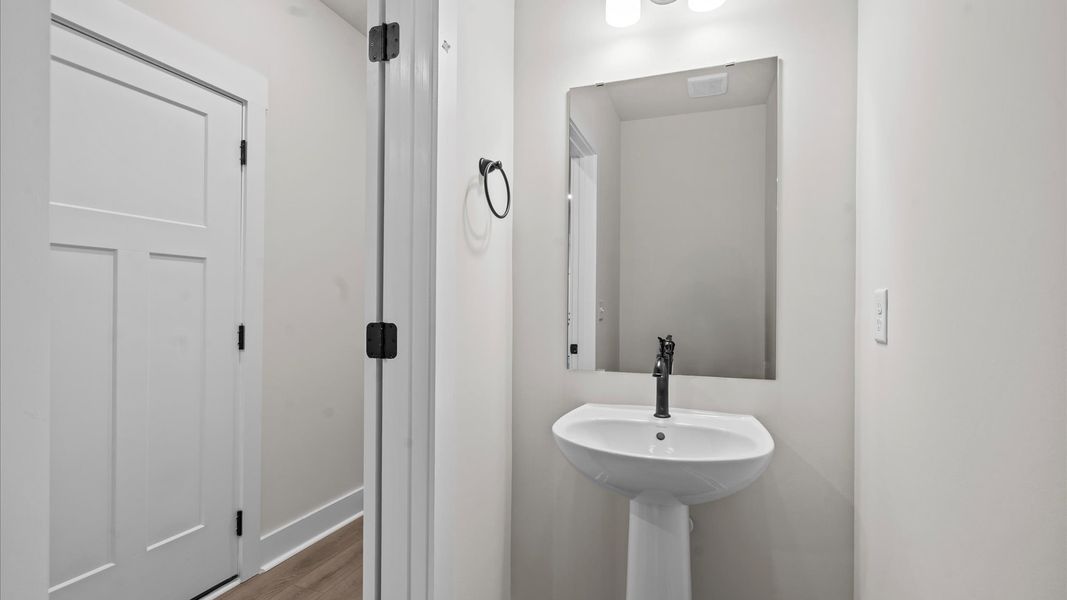 Furnished interior view inside a new home in Hickory Heights, Greenville (Image 5).