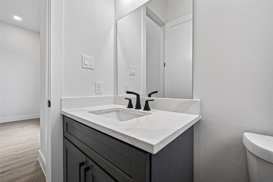 Furnished interior view inside a new home in , Houston (Image 9).
