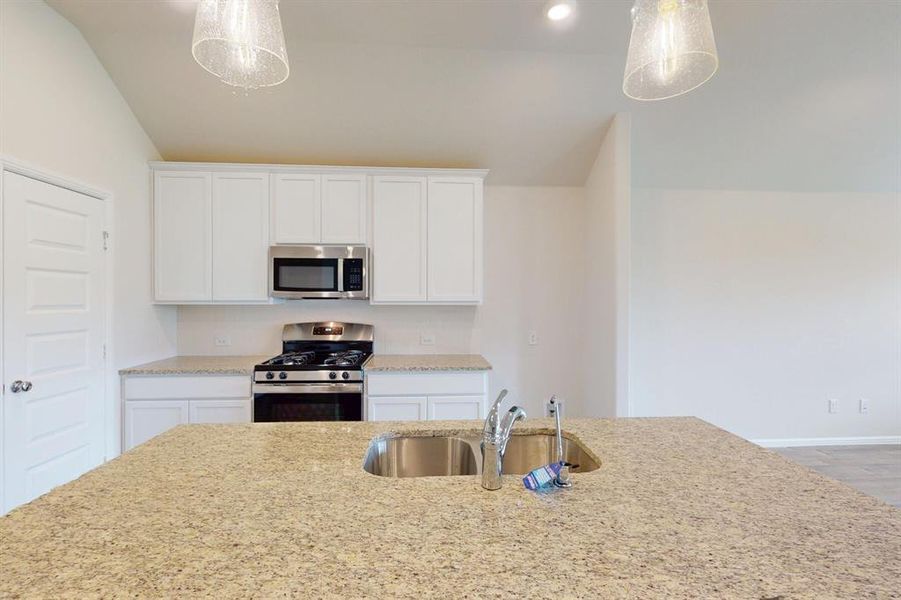 Furnished interior view inside a new home in Kings Way, Denton (Image 9).
