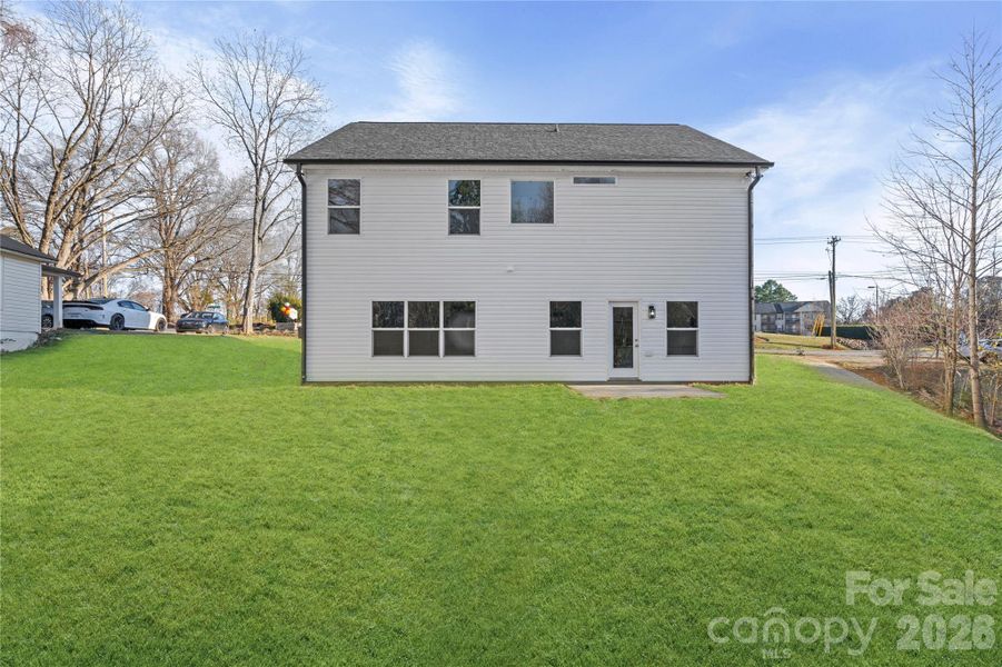 Exterior details and patio area of a home in , Concord (Image 4). Exterior details and patio area of a home in , Concord (Image 4).