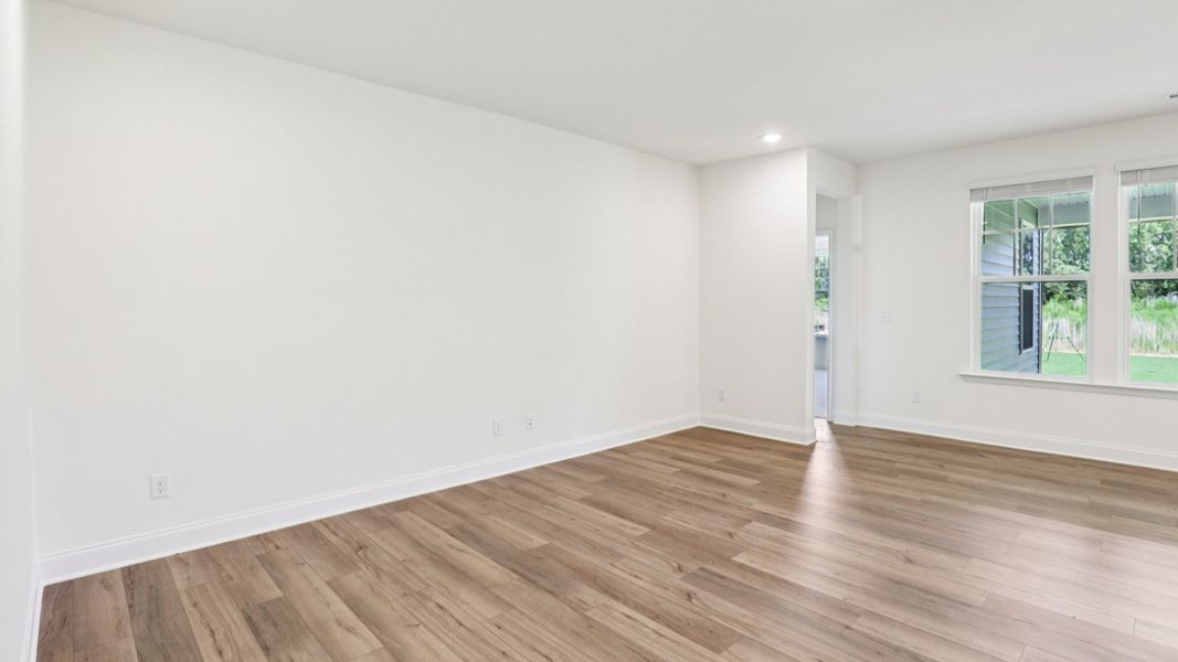 Representative furnished interior of a home built from the Pendleton by DRB Homes in Sidney Creek Single Family, Zebulon (Image 13).