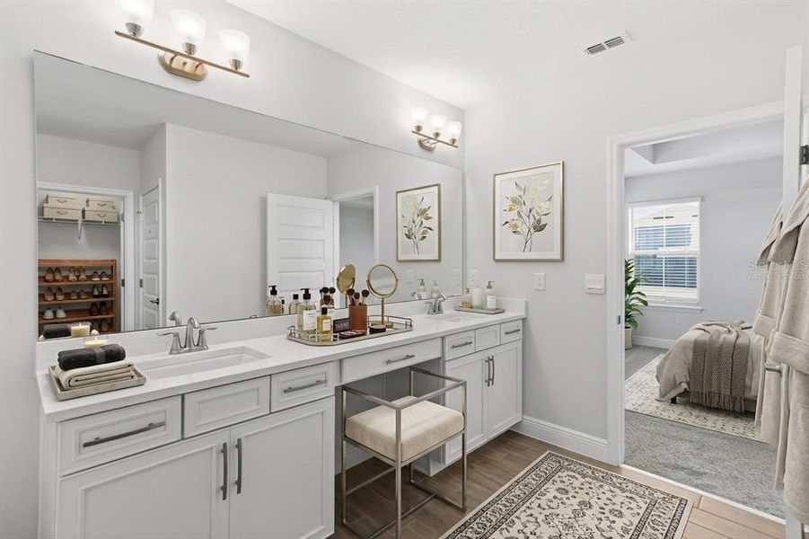 Furnished interior view inside a new home in , Winter Garden (Image 7).