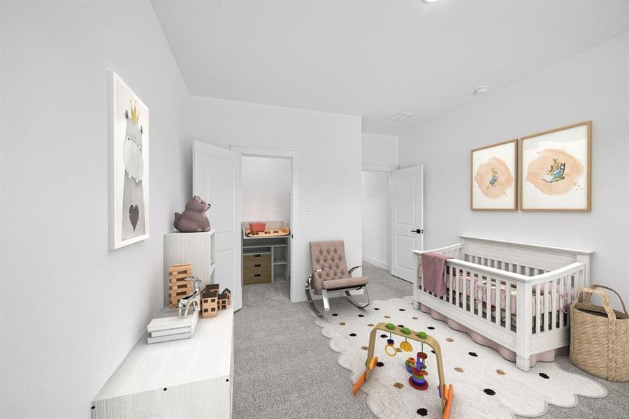 Furnished interior view inside a new home in Sterling Greene, Arlington (Image 9). Furnished interior view inside a new home in Sterling Greene, Arlington (Image 9).