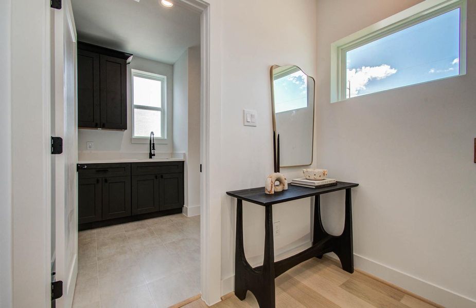 Furnished interior view inside a new home in , Houston (Image 12).