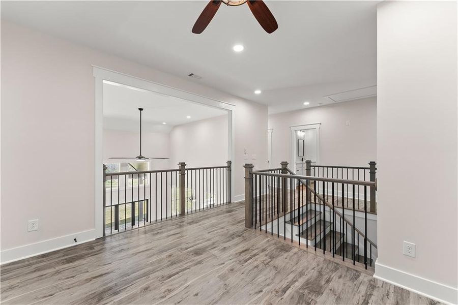 Furnished interior view inside a new home in , Dawsonville (Image 18).