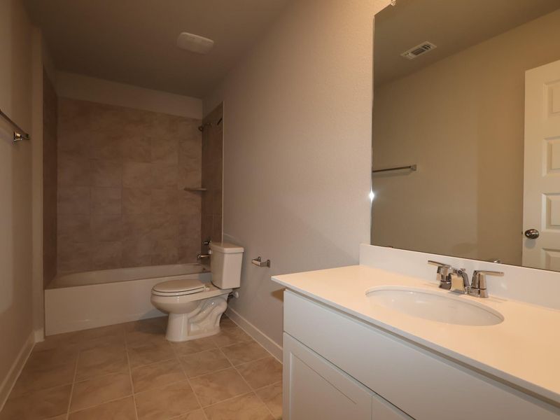 Furnished interior view inside a new home in Willow Springs, Buda (Image 4).