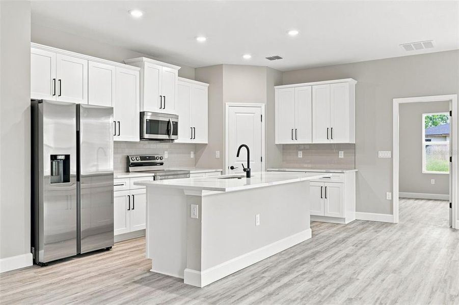 Furnished interior view inside a new home in , North Port (Image 8).