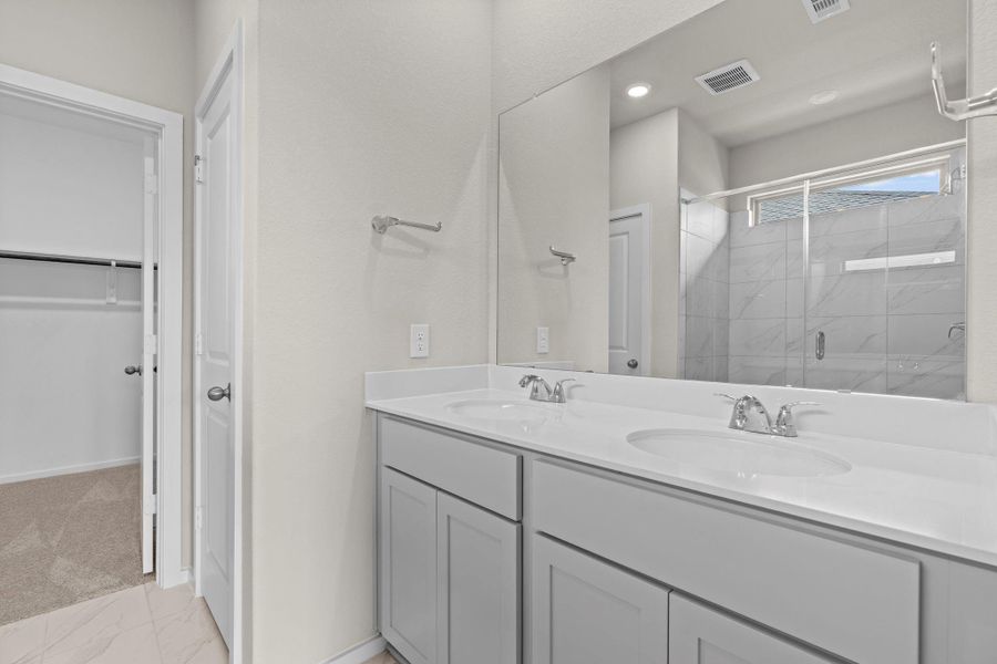 Furnished interior view inside a new home in Windrose Green, Angleton (Image 6).
